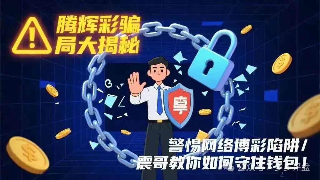 【腾辉彩】骗局：网络博彩陷阱重重