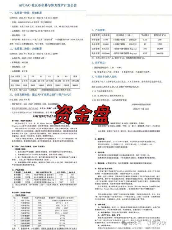 AP优卡APDAO即将崩盘！APD币暴涨200倍是最后的狂欢，项目方即将收割韭菜！