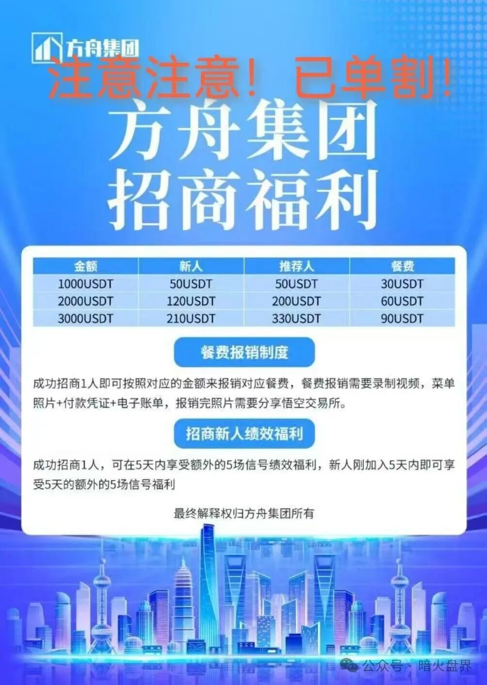 假冒“方舟集团”的杀猪盘骗局高度预警，已开始单割，随时崩盘跑路！
