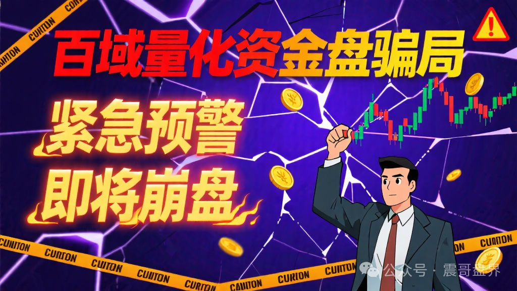百域量化资金盘骗局，紧急预警，即将崩盘
