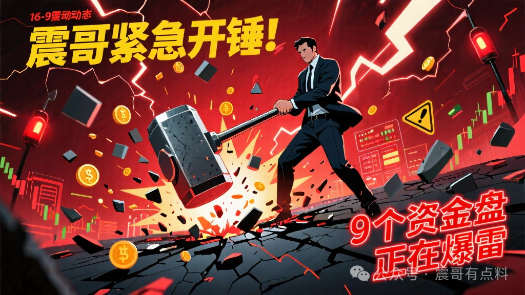 震哥紧急开锤！这9个资金盘正在集体爆雷！
